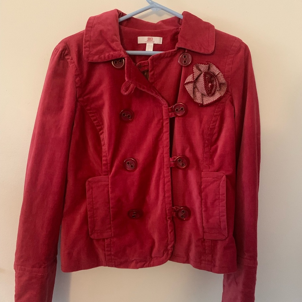 Women’s JLo Velvet Blazer Size Large